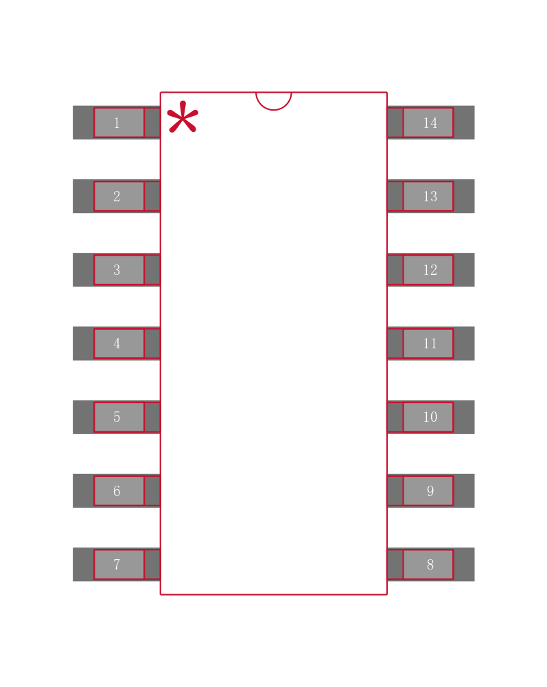 ISL3173EIBZ封装焊盘图