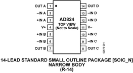AD824ARZ-14-3V-RL电路图