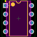 AD811SQ/883B封装焊盘图