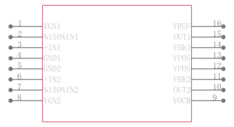 AD605BR-REEL引脚图