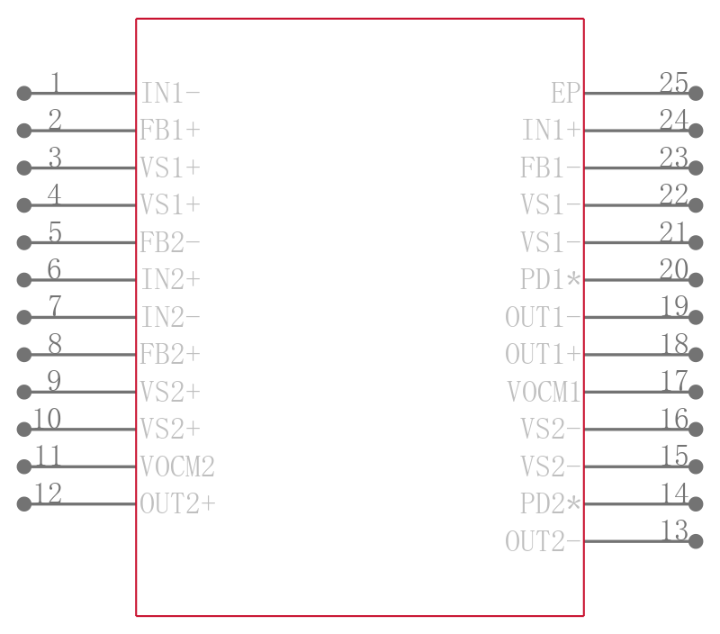 ADA4939-2YCPZ-R2引脚图