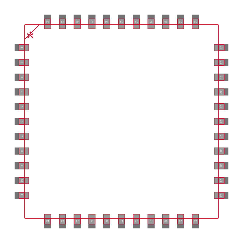 ICM7225IQH封装焊盘图