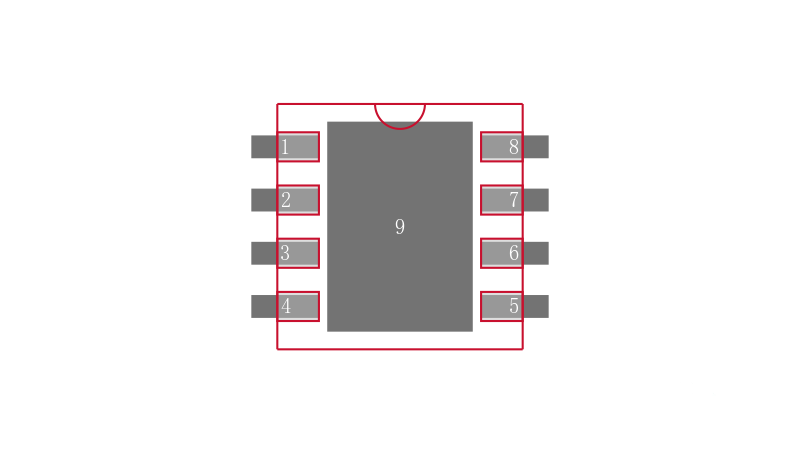 AS1364-BTDT-33封装焊盘图