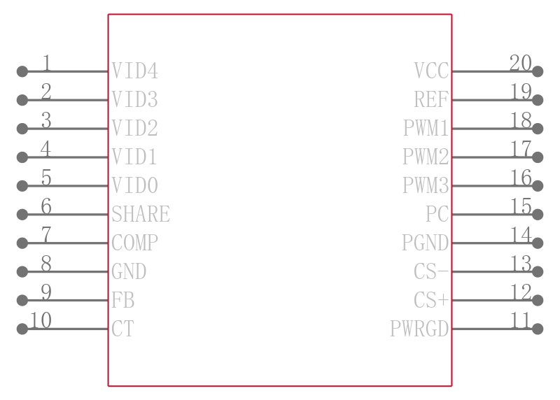 ADP3163JRUZ-REEL引脚图