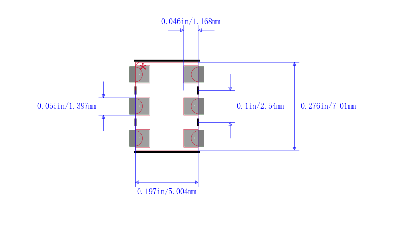 KV7050B40.0000C3GD00封装图