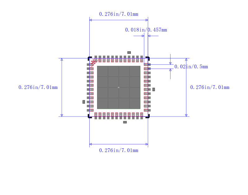 KSZ9031RNXCC-TR封装图