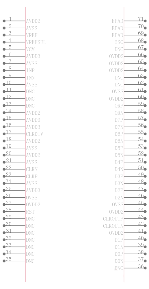 KAD2708L-10Q68引脚图