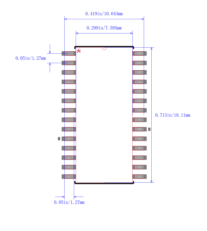 LM9822CCWMX/NOPB封装图