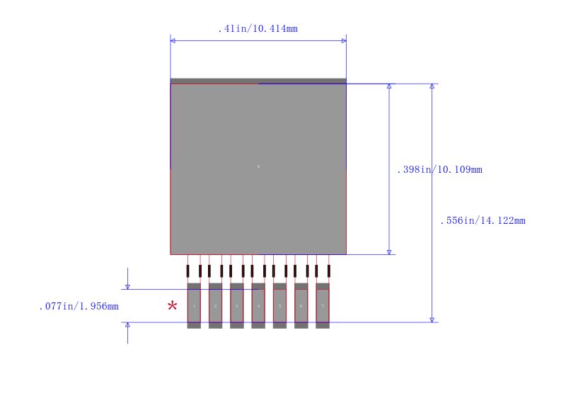 LMZ10504EXTTZ/NOPB封装图