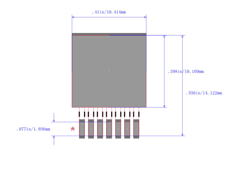 LMZ12002EXTTZ/NOPB封装图