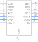 LM3429MH引脚图