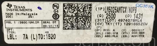 LM5025AMTCX/NOPB图片4