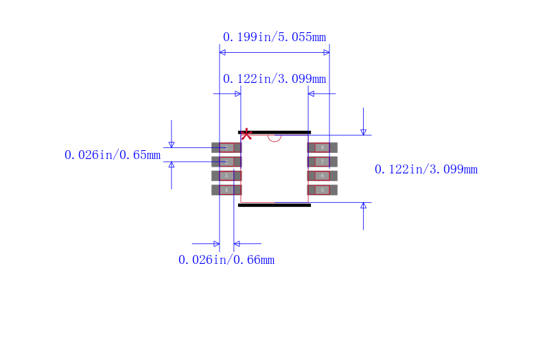 LM555CMM/NOPB封装图