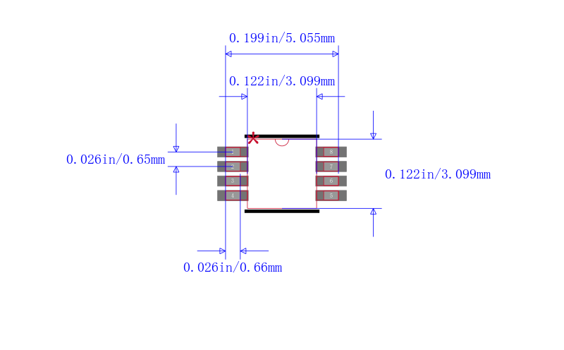 LM56CIM/NOPB封装图