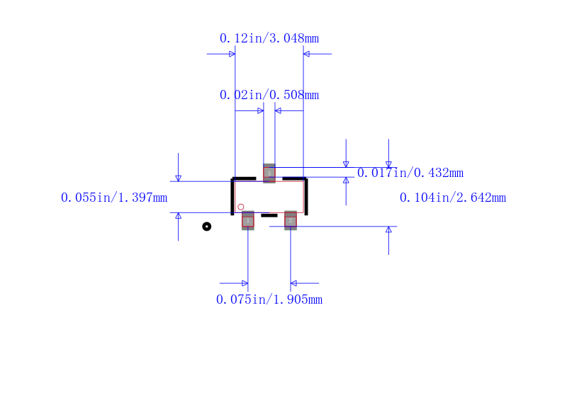 LM61CIM3/NOPB封装图