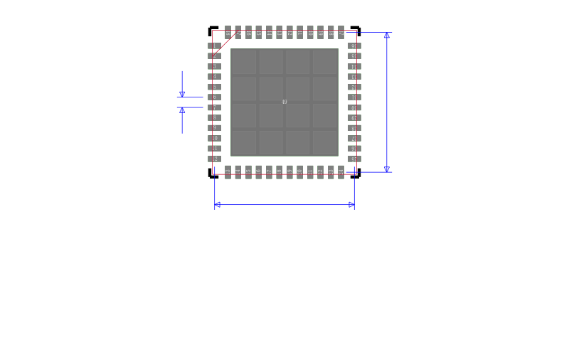 LMK03318RHST封装图