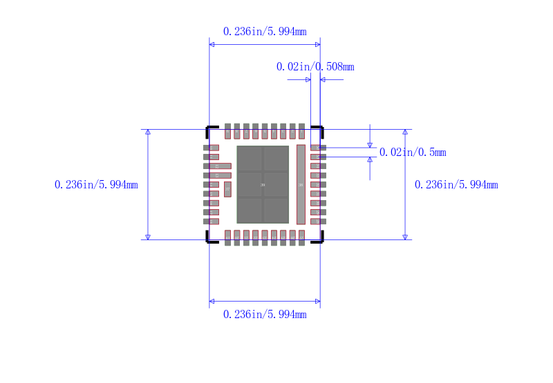 LMX2531LQ2820E/NOPB封装图