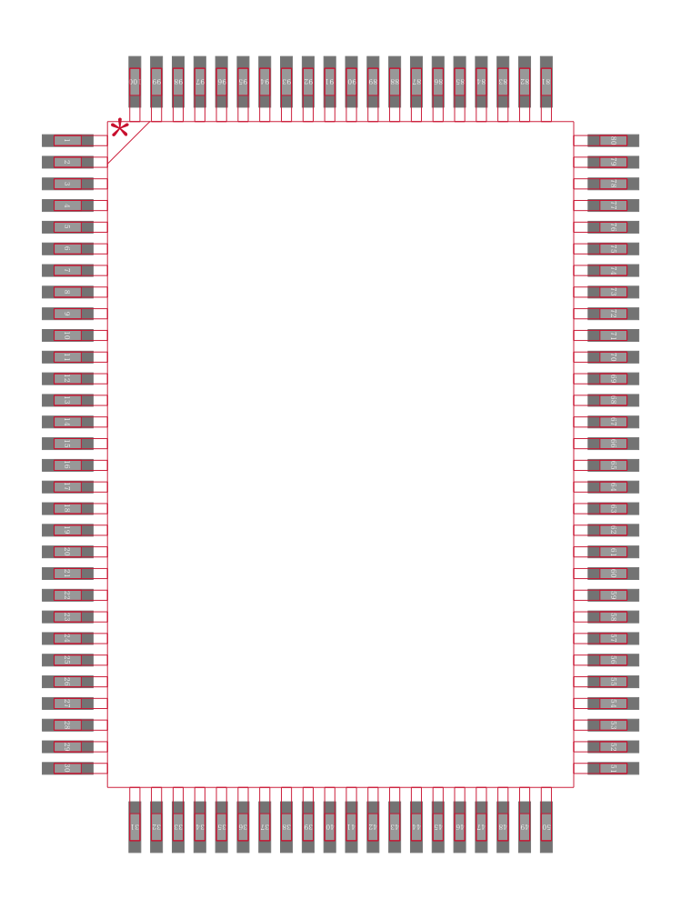 LC75805PEH-3H封装焊盘图