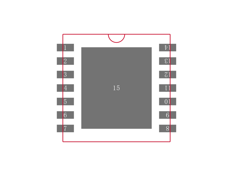 LMP91002SDX/NOPB封装焊盘图