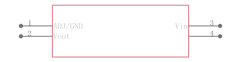 LM1084IS-3.3/NOPB引脚图