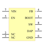 LM22676MRE-5.0/NOPB引脚图