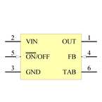 LM2595S-ADJ/NOPB引脚图