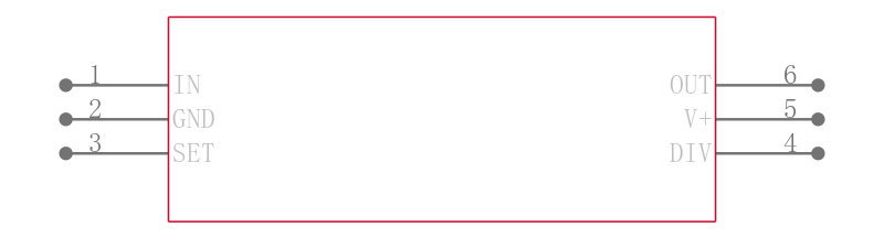 LTC6994IS6-1#TRMPBF引脚图