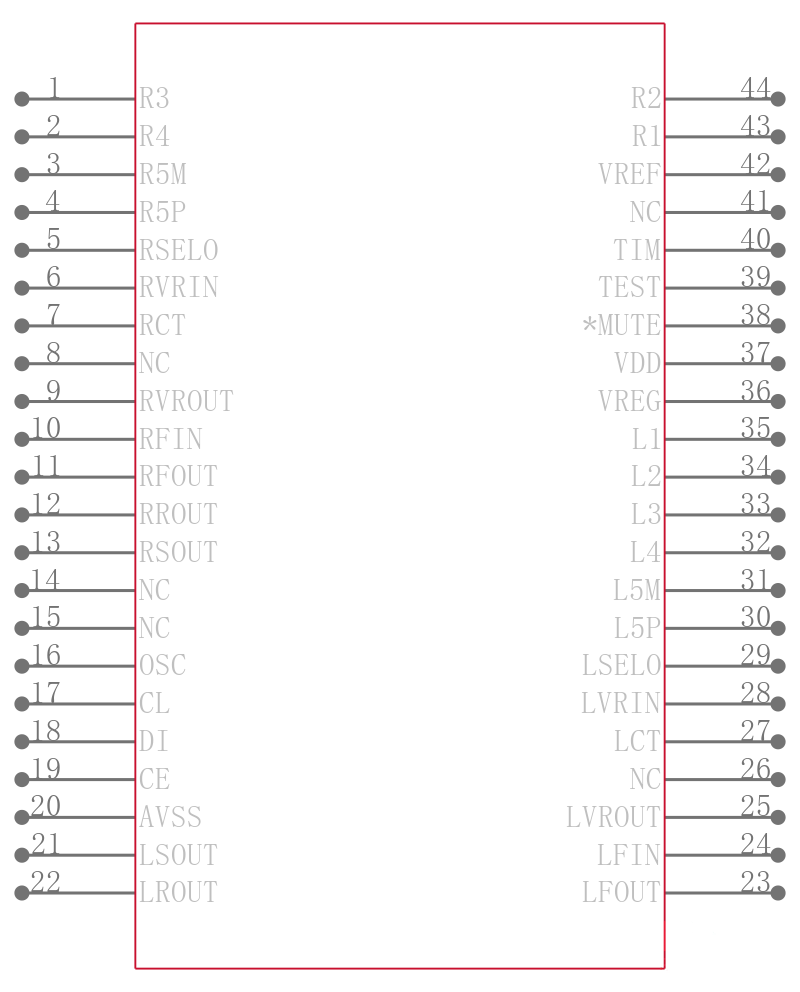 LV3311PNM-TLM-E引脚图