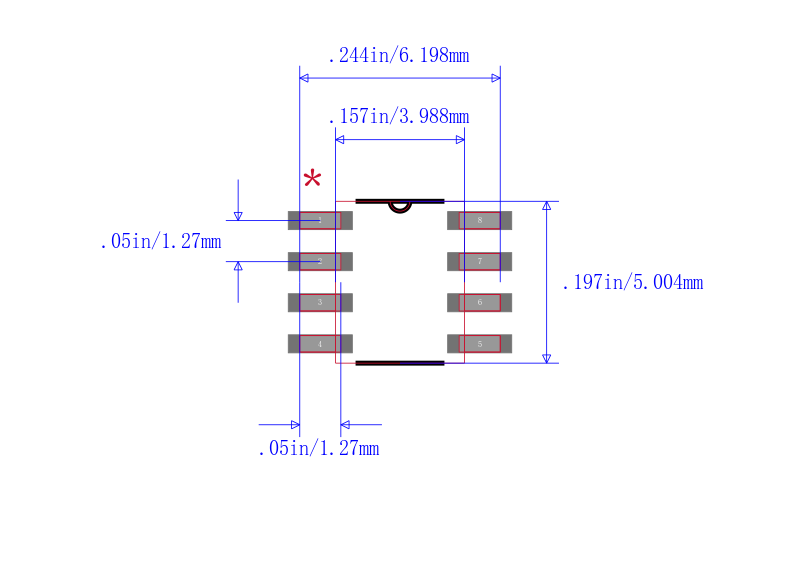 LM311M封装图