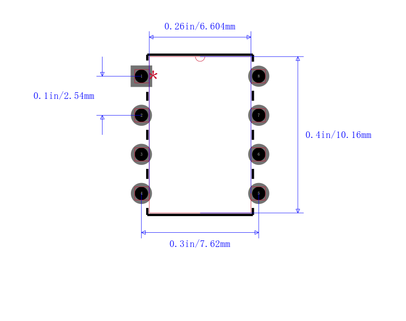 LM358TP/NOPB封装图