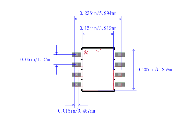 LM358WDT封装图