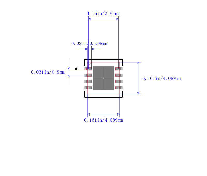 LM4879SDBD封装图