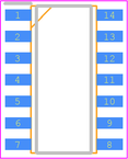 LM139D封装焊盘图