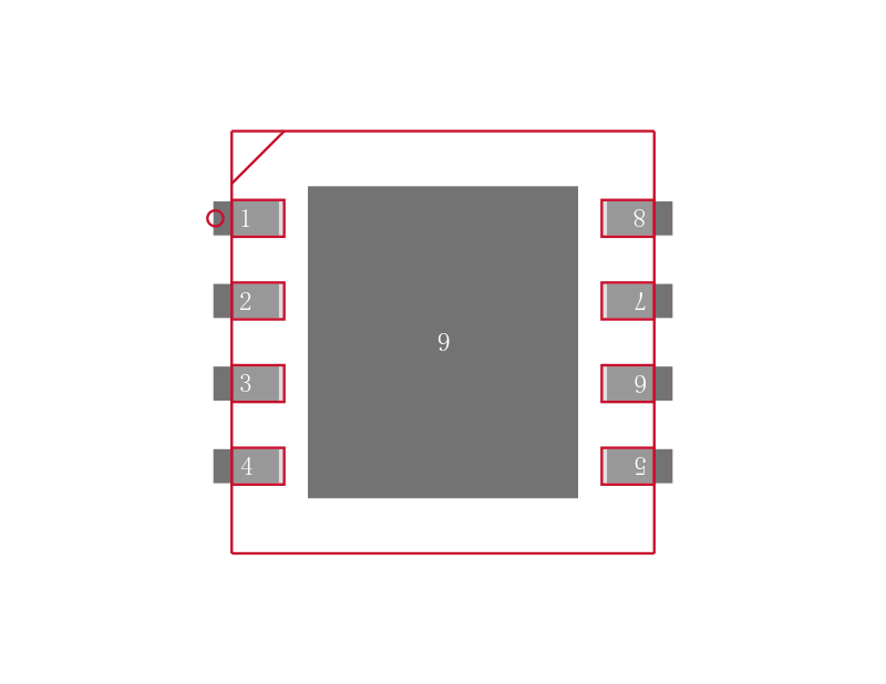 LM4879SDBD封装焊盘图