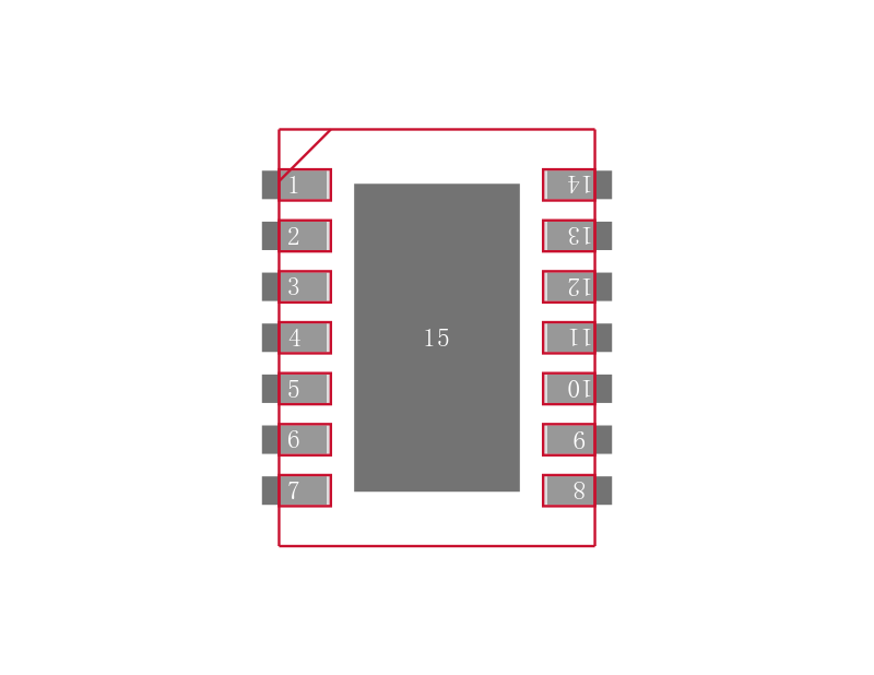 LM4928SDBD封装焊盘图