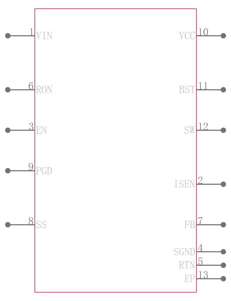 LM34919CQSD/NOPB引脚图