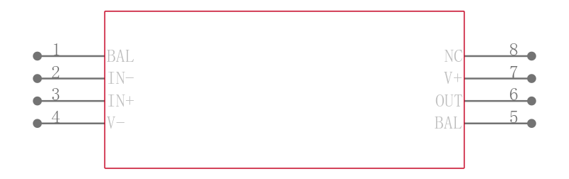 LT1055CN8#PBF引脚图