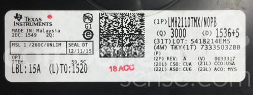 LMH2110TMX/NOPB图片4