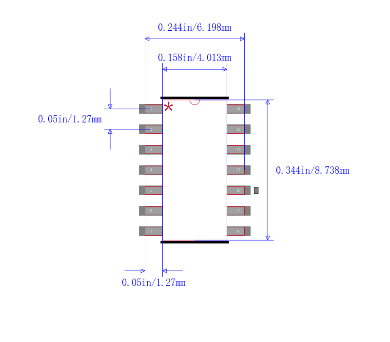 LM3046M/NOPB封装图