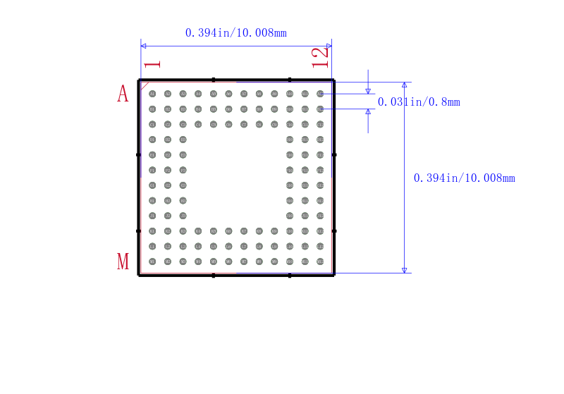 LM3S1937-IBZ50-A2T封装图