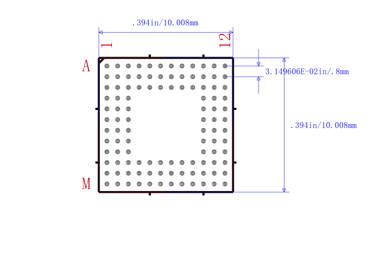 LM3S6965-IBZ50-A2封装图