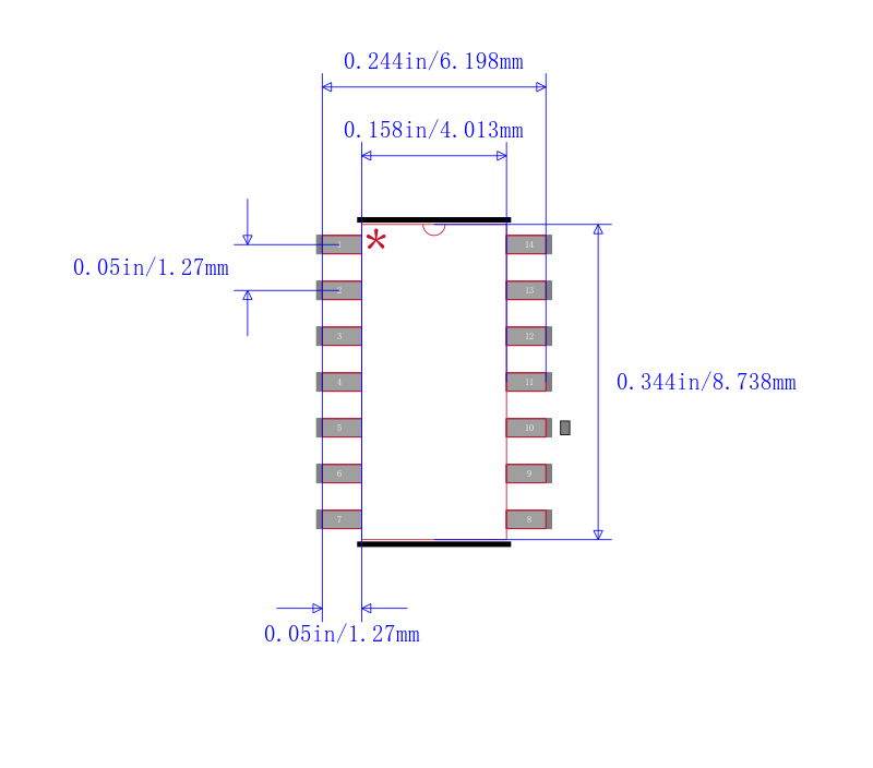 LM611CM/NOPB封装图