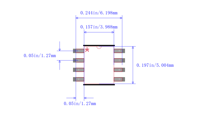 LT6200IS8-10#PBF封装图