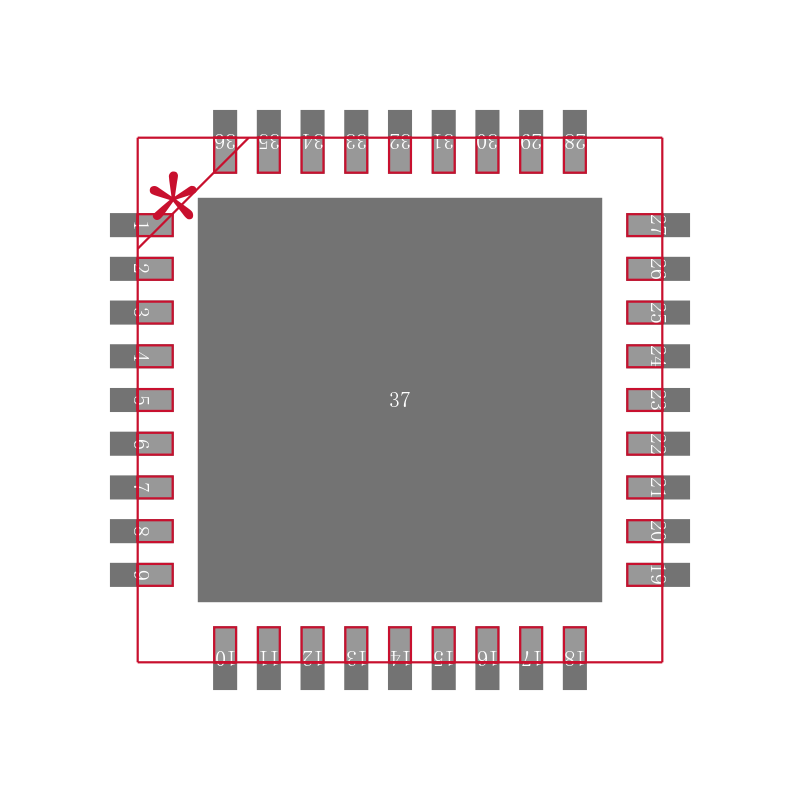 LMH6882SQ/NOPB封装焊盘图