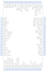 LM3S2608-IQC50-A2T引脚图