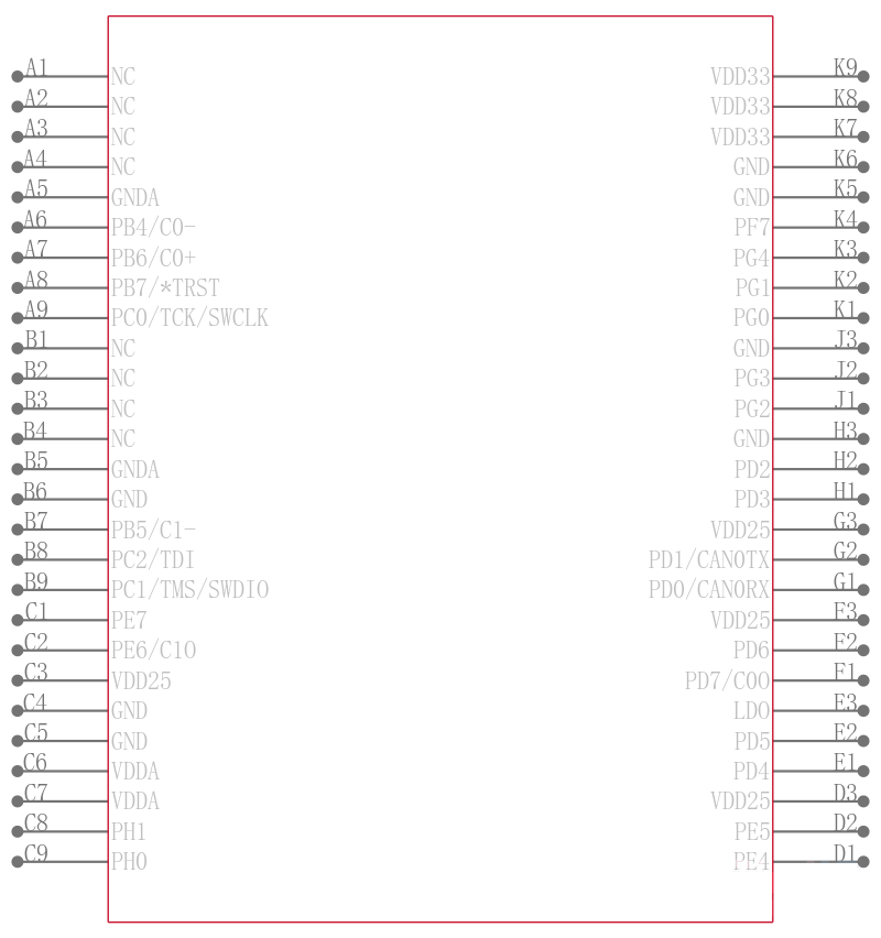 LM3S2730-IBZ50-A2T引脚图