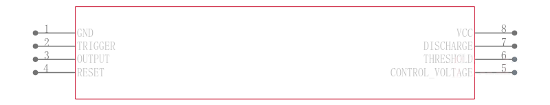 LM555CMMX/NOPB引脚图