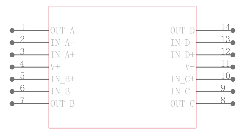 LT1114CN#PBF引脚图