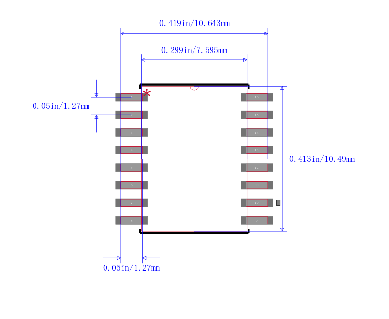 LT1014DDWG4封装图