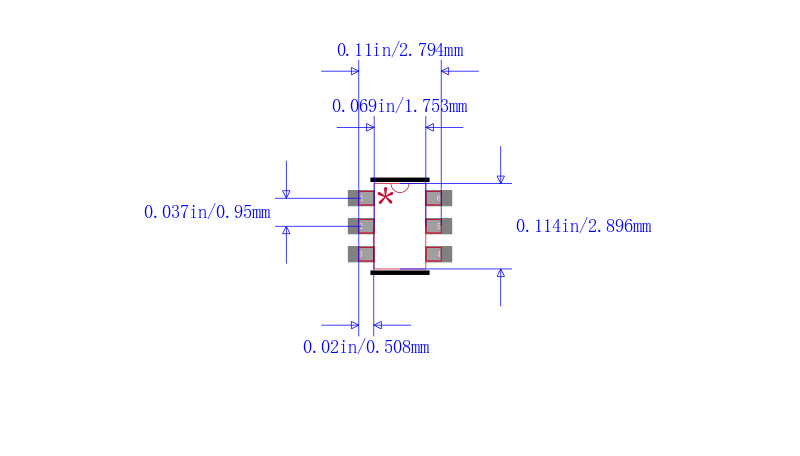 LT6200IS6-10#TR封装图